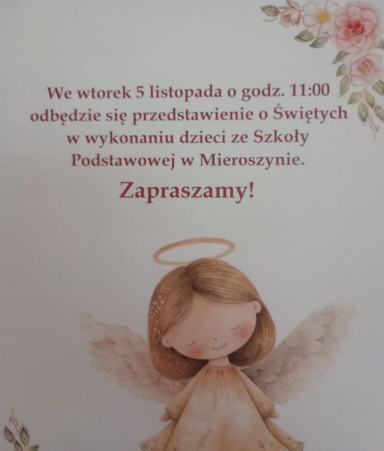 Read more about the article Przedstawienie o Świętych w Roseseniorresort.